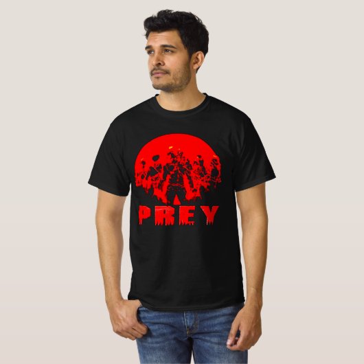 Wie is de Prey T-shirt (Voorkant volledig)