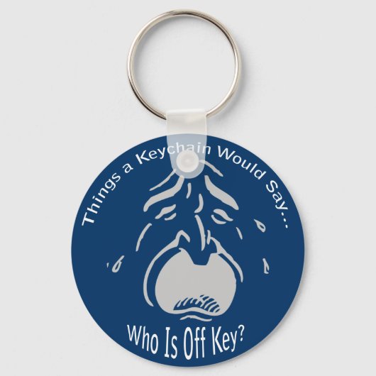 Wie is de Sleutelhanger uit. (Voorkant)