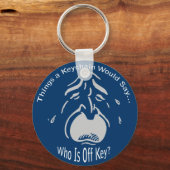 Wie is de Sleutelhanger uit. (Voorkant)