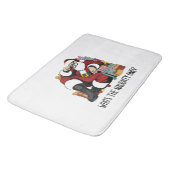 Wie is de stoute badmat (Gekanteld)