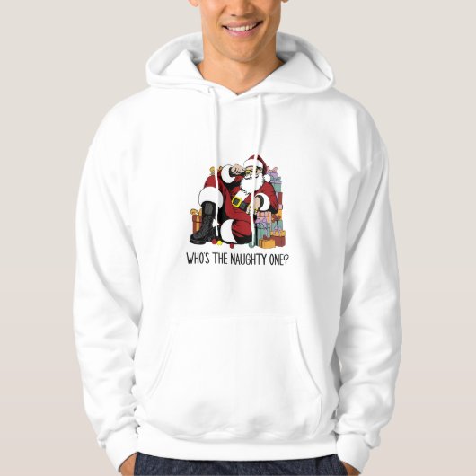Wie is de stoute hoodie (Voorkant)