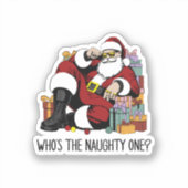 Wie is de stoute sticker (Voorkant)