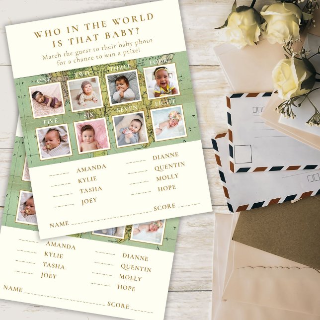 Wie is die Baby Raad de Baby Photo Game (Creator heeft geüpload)