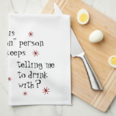 Wie is dit grappige citaat van de Modernisering? Theedoek (Quarter Fold)