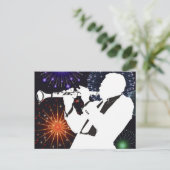 Wie is dit man? briefkaart (Staand voorkant)