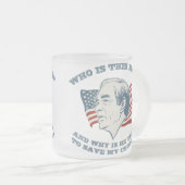 Wie is dit Man? Mok (Voorkant rechts)