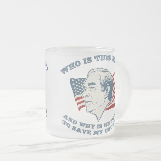 Wie is dit Man? Mok (Voorkant rechts)