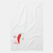 Wie is dr. Spicy? - Handdoek (Verticaal)