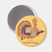 Wie is een Turkije Magneet (Voorkant / Achterkant)