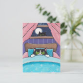 Wie is er? Briefkaart (Staand voorkant)