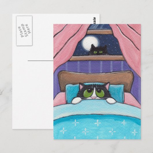 Wie is er? Briefkaart (Voorkant / Achterkant)