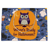 Wie is er klaar voor Halloween Groot Cadeauzakje (Voorkant)