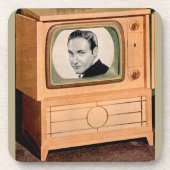 Wie is er op tv? bier onderzetter (Voorkant)