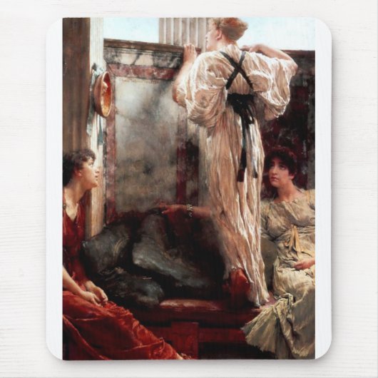 Wie is het? muismat (Voorkant)