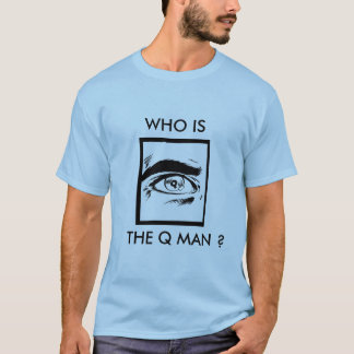 WIE IS HET Q-MAN? T-SHIRT