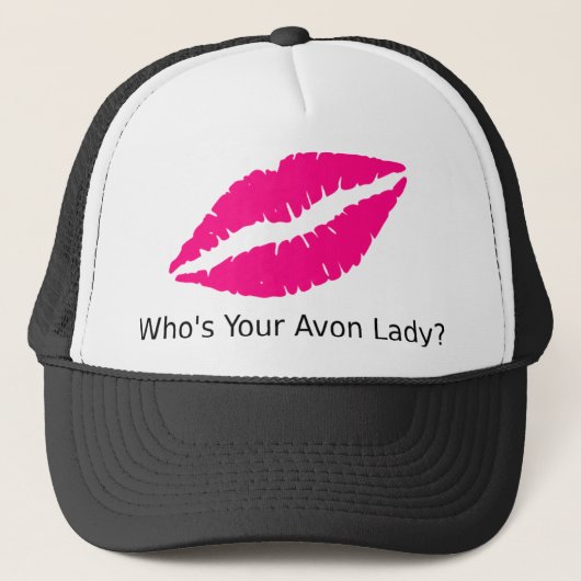 Wie is je Avon Lady Lips? Trucker Pet (Voorkant)