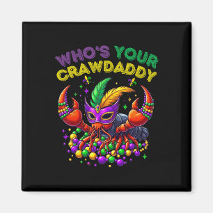 Wie is je Crawdaddy Crawfish Jester Kralen Grappig Magneet
