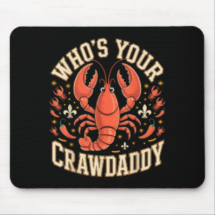 Wie is je crawdaddy rivierkreeft cajun louisiana w muismat