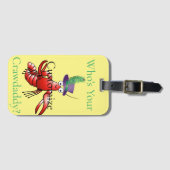 Wie is je Crawdaddy? Thunder_Cove Bagagelabel (Voorkant (horizontaal))