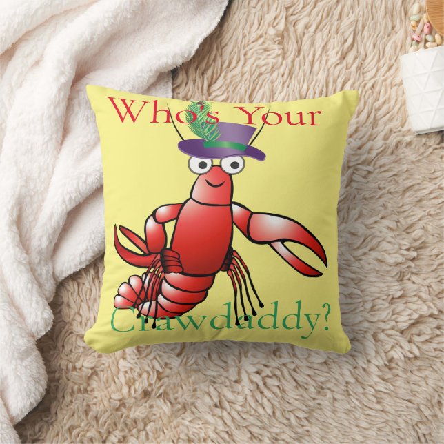 Wie is je Crawdaddy? Thunder_Cove Kussen (Deken)