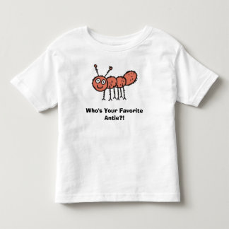 Wie is je favoriete tante? kinder shirts