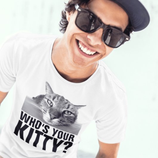 WIE IS JE KAT? FUNNY CAT T-SHIRTS