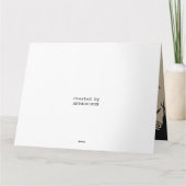 "Wie is je mama?" Uitnodiging voor Halloween Party (Achterkant)