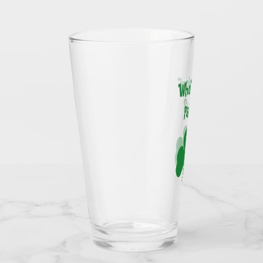 Wie is je Paddy? Glas (Rechts)