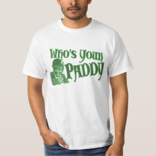 Wie is je padie? t-shirt