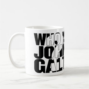 Wie is John Galt? 15 oz mok