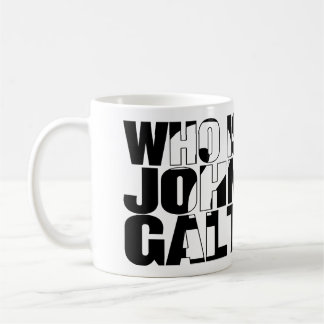 Wie is John Galt? 15 oz mok