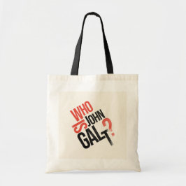 Wie is John Galt Ayn Rand Canvas tas