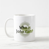 Wie is John Galt? Geldsymbool Koffiemok (Links)