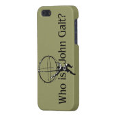 Wie is John Galt? iPhone5-Hoesje iPhone Hoesje (Achterkant Links)