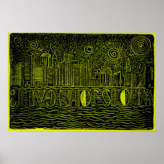 Wie is John Galt... New York City Skyline Poster