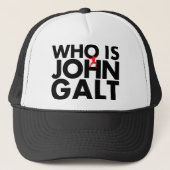 Wie is John Galt Trucker Pet (Voorkant)