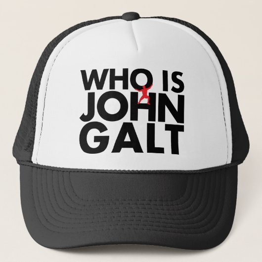 Wie is John Galt Trucker Pet (Voorkant)