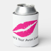 Wie is jouw Avon Lady Lips? Blikjeskoeler (Blikje Voorkant)