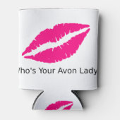 Wie is jouw Avon Lady Lips? Blikjeskoeler (Voorkant)