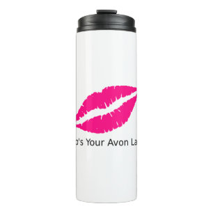 Wie is jouw Avon Lady Lips? Thermosbeker