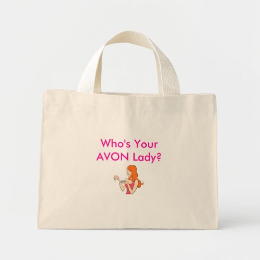 Wie is jouw AVON Lady? Tas (Voorkant)