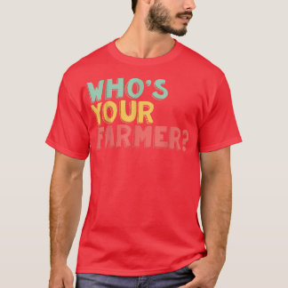 Wie is jouw boer? t-shirt