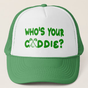 Wie is jouw Caddie Golfer Pet - Groen