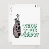 Wie is jouw Caddy? Briefkaart (Voorkant / Achterkant)