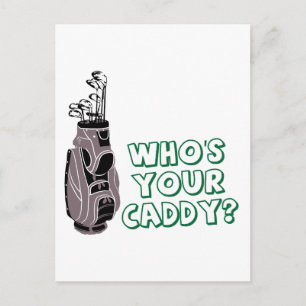Wie is jouw Caddy? Briefkaart