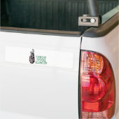 Wie is jouw Caddy? Bumpersticker (Op Truck)