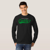 Wie is jouw Caddy Golf Golfing Caddy? T-shirt (Voorkant volledig)