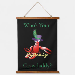 Wie is jouw Crawdaddy? Donder_Cove Hangend Wandkleed