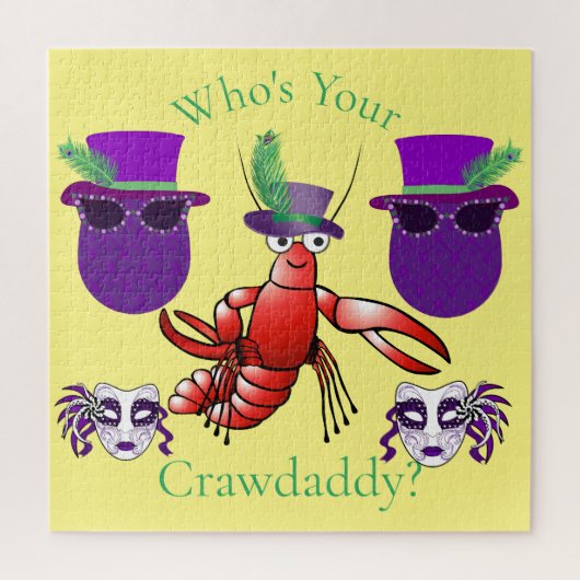 Wie is jouw Crawdaddy? Donder_Cove Legpuzzel (Verticaal)