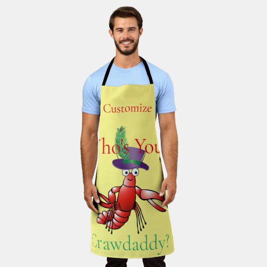 Wie is jouw Crawdaddy? Donder_Cove Schort (Gedragen)